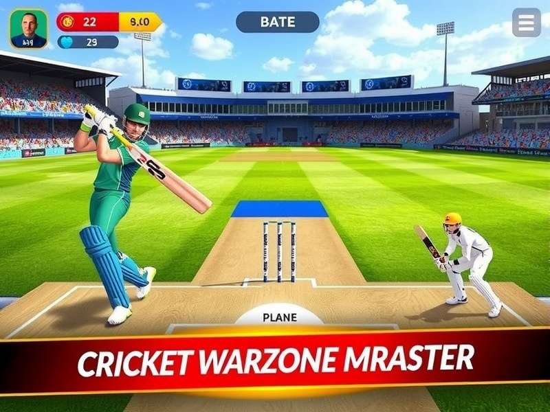 Cricket Warzone Master gameplay screenshot